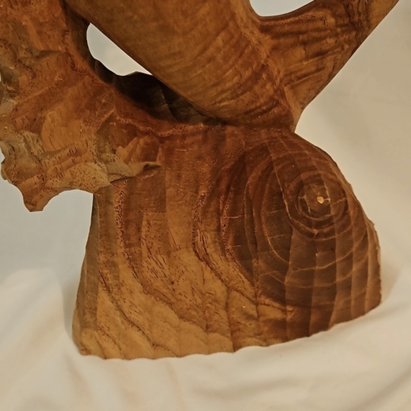 Wooden Handcrafted Decorative Figurine Dolphin Sculpture - Picture 10 of 14